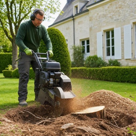 Que faire d'une souche apr&egrave;s l'abattage d'un arbre pr&egrave;s de Laon ?